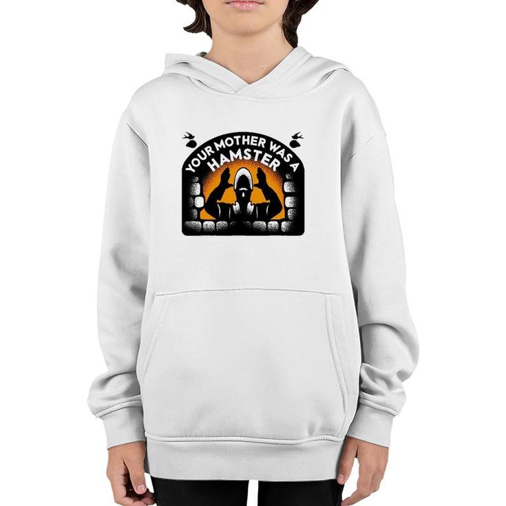 Your Mother Was A Hamster Vintage Youth Hoodie