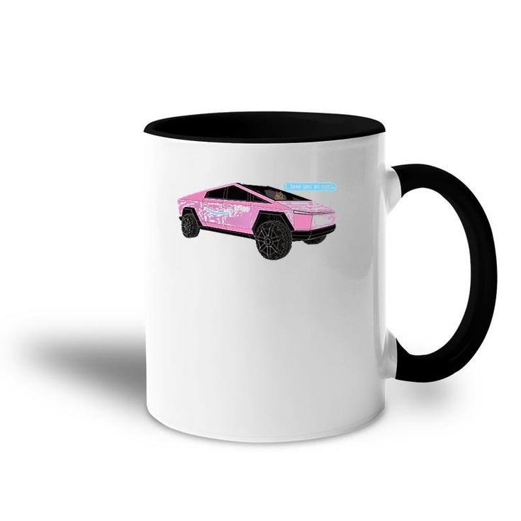 2021 777God I Love You So Much Cybercarts Pink Accent Mug