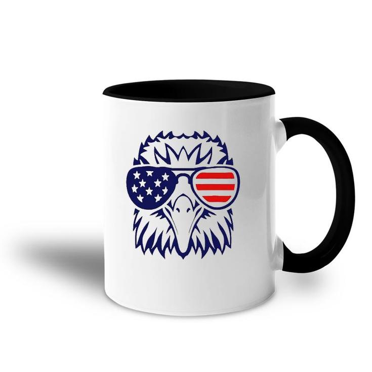4Th July American Eagle Flag- Independence Day Accent Mug