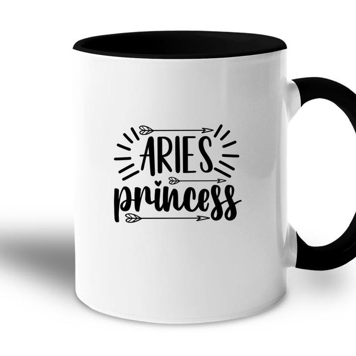 Aries Girl Black Princess For Cool Black Great Birthday Gift Accent Mug
