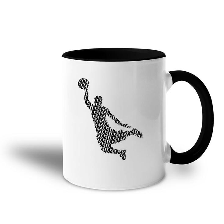Basketball Player Fun Design For Basketball Players And Fans Accent Mug