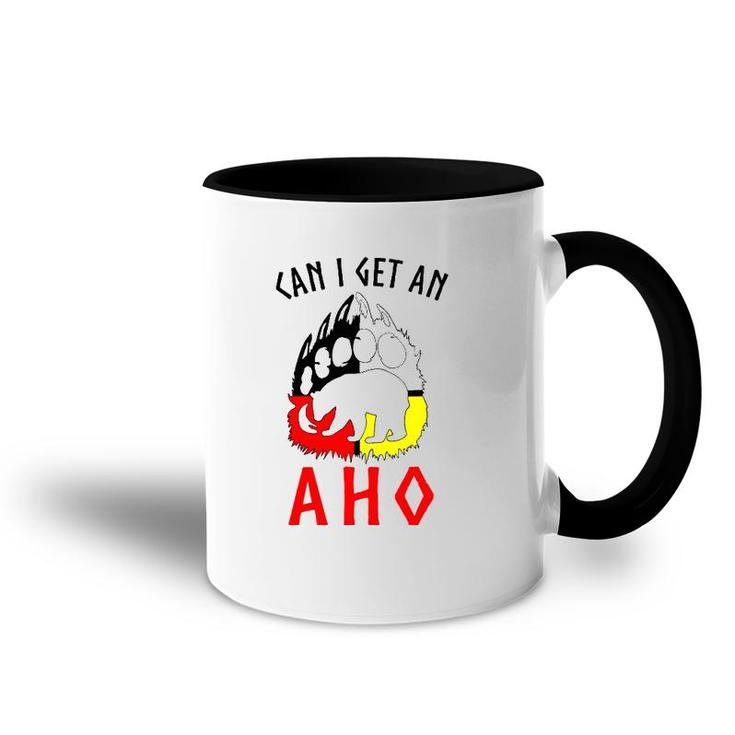 Can I Get An Aho Bear Paw Accent Mug