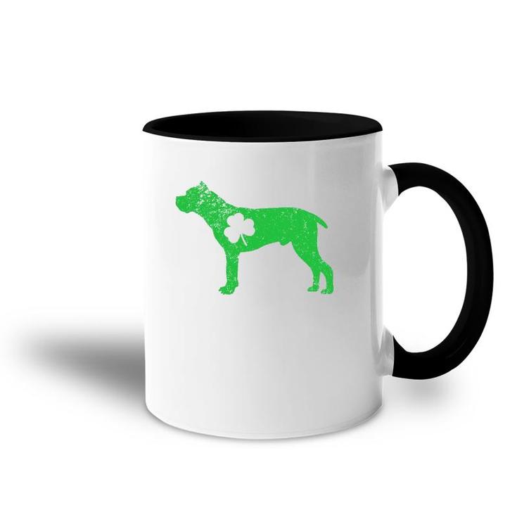 Cane Corso Irish Clover St Patrick's Day Leprechaun Dog Gifts Accent Mug