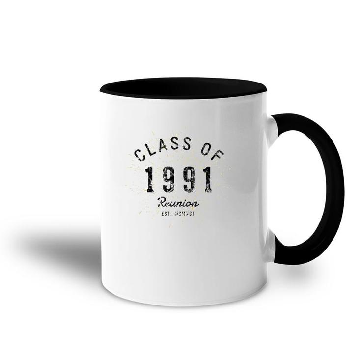 Class Of 1991 Reunion Gift Class Of 1991 Ver2 Accent Mug