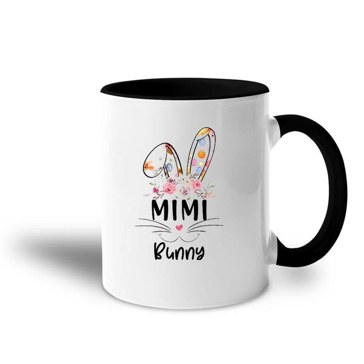 Cute Mimi Bunny Easter Family Matching Outfit Accent Mug