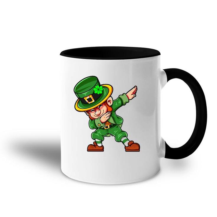Dabbing Leprechaun St Patrick's Day Irish Saint Patricks Day Accent Mug