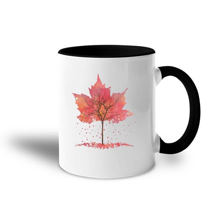 Fall Leaves Graphic Tee- Popular Fall Accent Mug