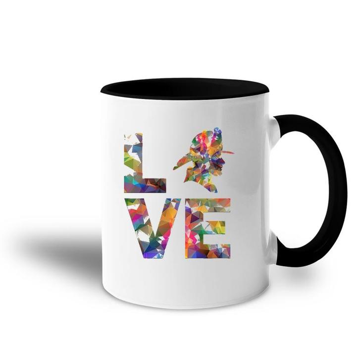 Firefighter Love Gifts Fire Fighter Accent Mug