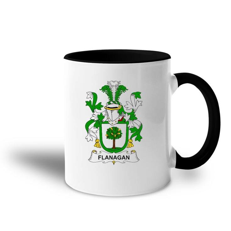 Flanagan Coat Of Arms - Family Crest Accent Mug