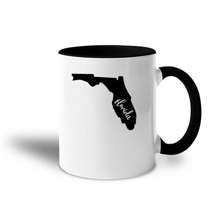 Florida  Roots State Map Home Grown Love Pride Gift Tee  Accent Mug