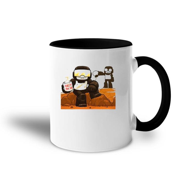 Fnf Game Tankman Having A Coffee Accent Mug