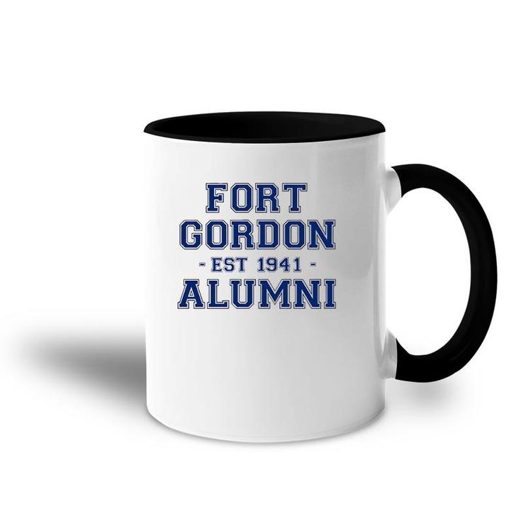 Fort Gordon Alumni College Themed Fort Gordon Army Veteran Accent Mug