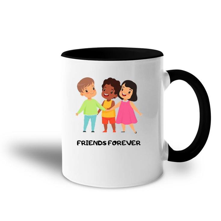 Friends Forever Matching Best Friends Forever Accent Mug