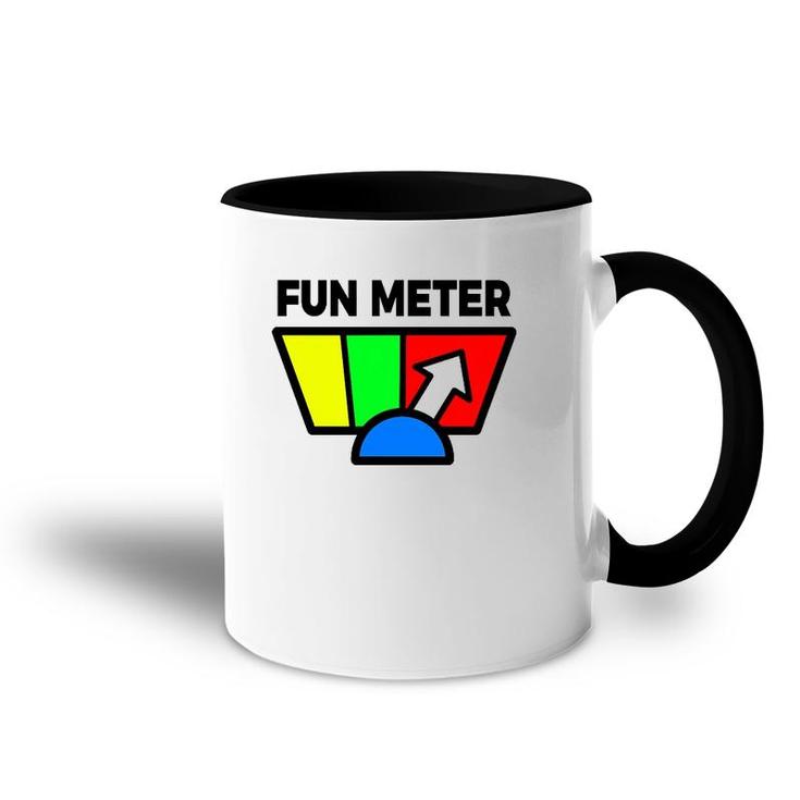 Fun Meter Humor, Sarcastic Accent Mug