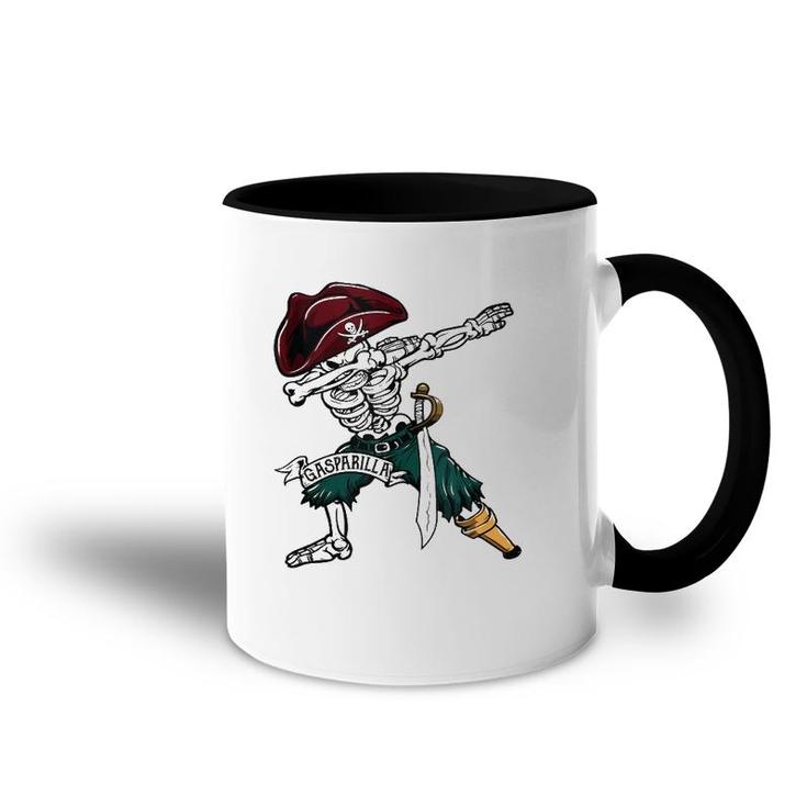 Gasparilla 2022 Dabbing Skeleton Pirate Jolly Roger Gift Tank Top Accent Mug