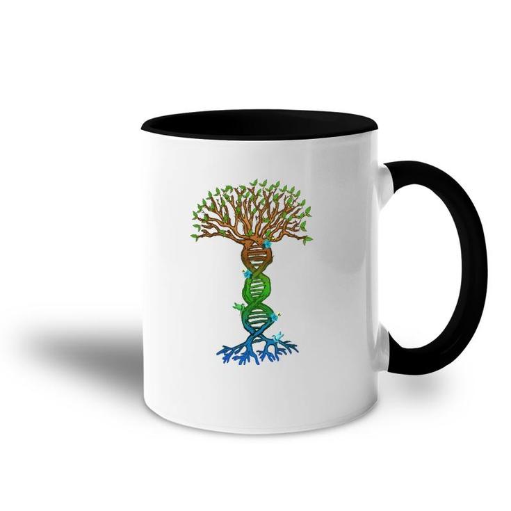 Genetics Tree Genetic Counselor Or Medical Specialist Accent Mug