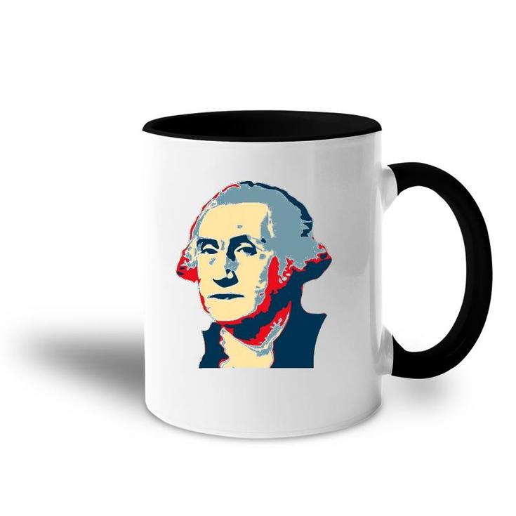 George President Washington Pop Art Accent Mug