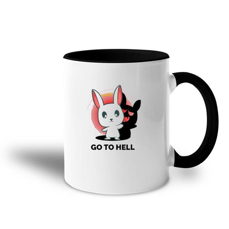 Go To Hell Funny Nature Lover Halloween Accent Mug
