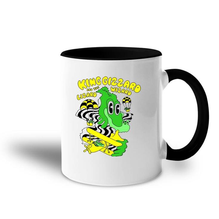 Graphic King Funny Gizzard The Lizard Arts Wizard Costume Accent Mug