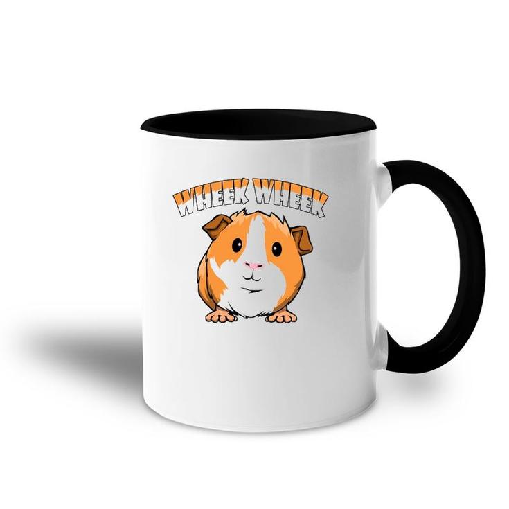 Guinea Pig Wheek Pigs Cavy Lover Guinea Pig Mom Accent Mug