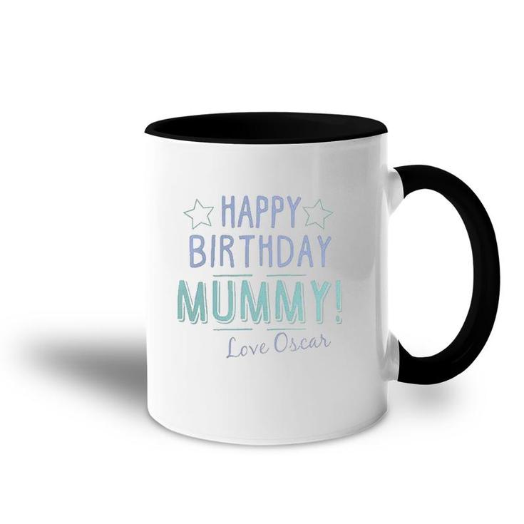 Happy Birthday Mummy Personalised Baby Funny Gift Cute Mothers Day Accent Mug