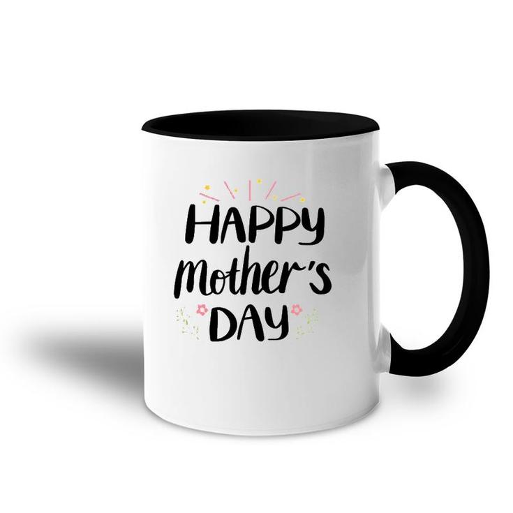 Happy Mothers Day Accent Mug