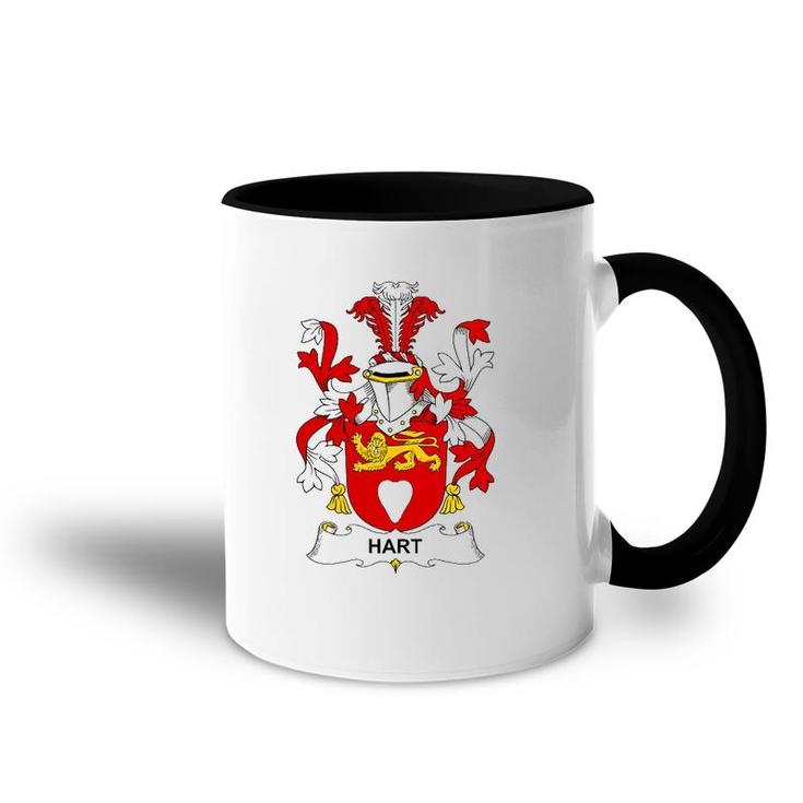 Hart Coat Of Arms - Family Crest Accent Mug