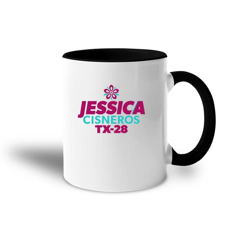 Jessica Cisneros Tx 28 Jessica Cisneros For Congress Accent Mug