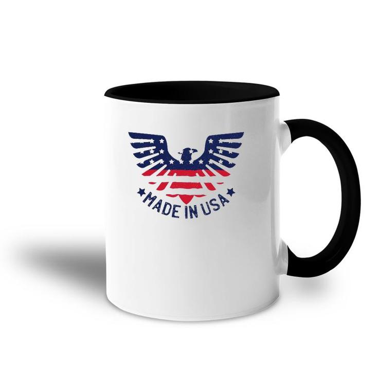 July 4Th Patriotic S - Made In Usa American Pride Eagle Accent Mug