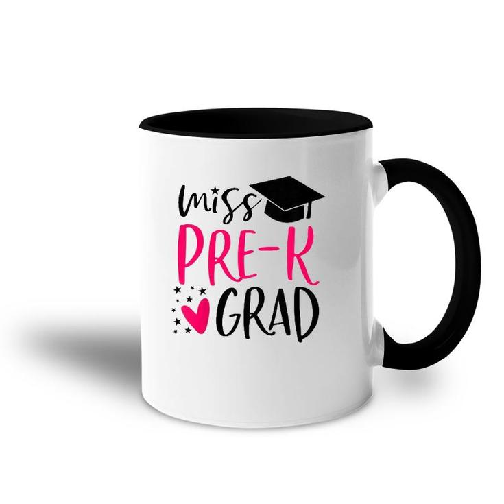 Kids Pre-K Graduation  For Girl 2019 Prek Miss Pre-K Grad Accent Mug