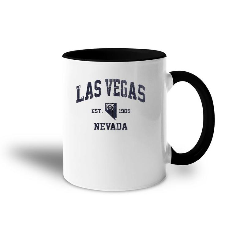 Las Vegas Nevada Nv Usa Vintage State Athletic Style Gift Zip Accent Mug