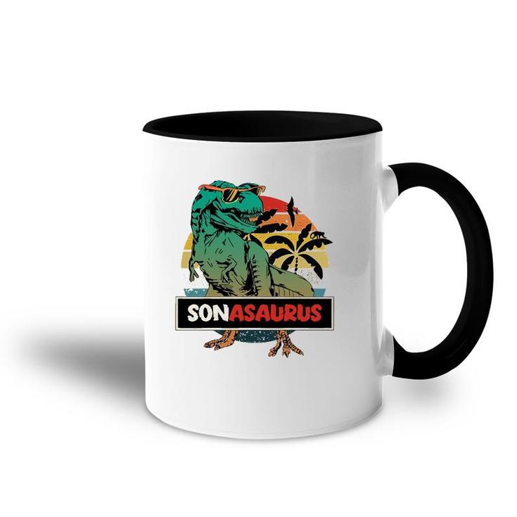 Matching Family Sonasaurusrex - Son Accent Mug