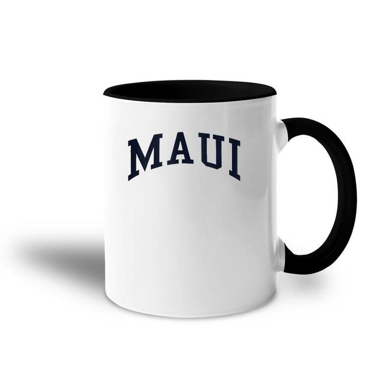 Maui Hawaii Vintage Style Travel Gift Tank Top Accent Mug