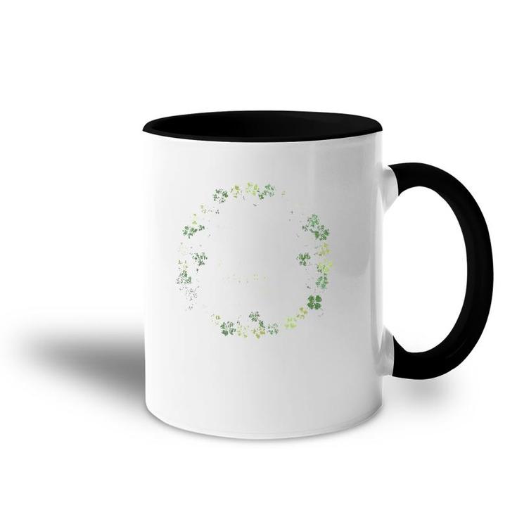 May Your Troubles Be Less Irish Blessing Vintage Distressed Accent Mug