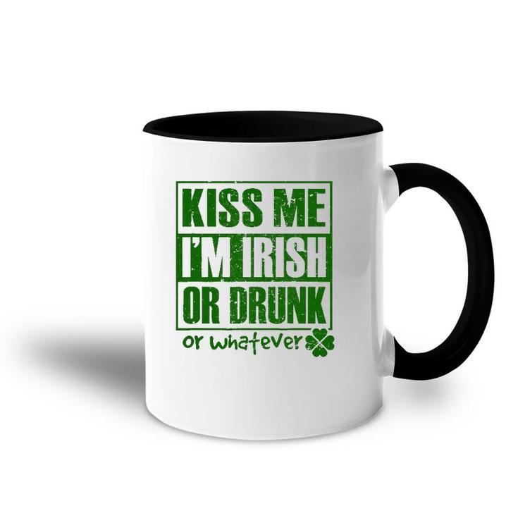 Mens Kiss Me I'm Irish Funny St Patrick's Day Gifts For Men Accent Mug