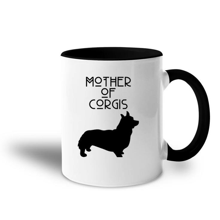 Mother Of Corgis Acr040a Dog Accent Mug