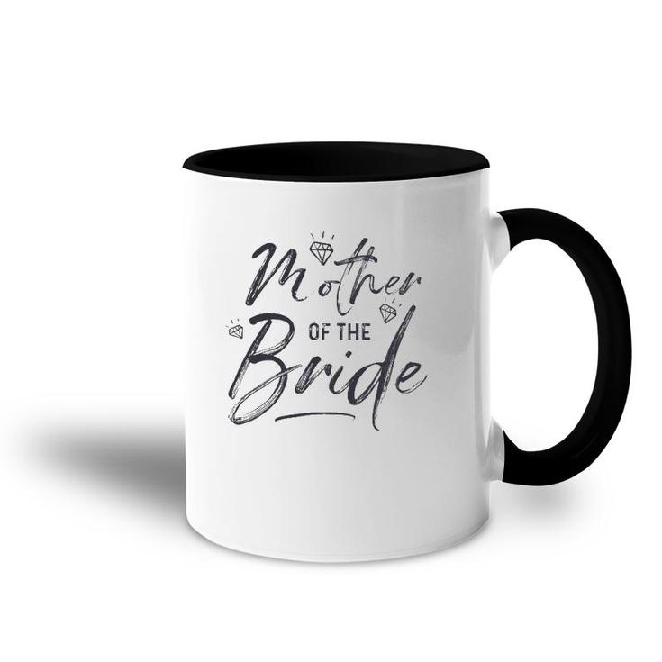 Mother Of The Bride Calligraphy For Wedding Party Accent Mug