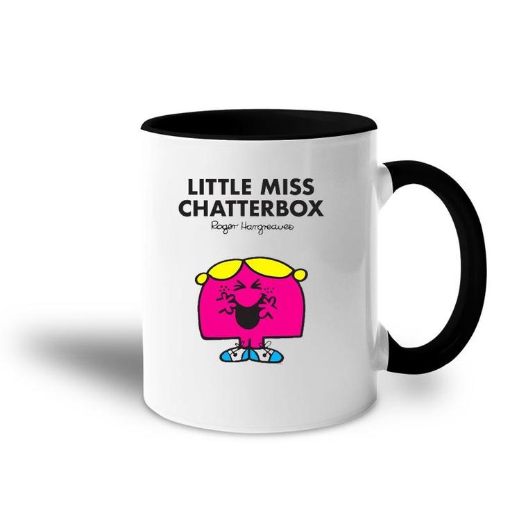 Mr Men Little Miss Chatterbox Accent Mug