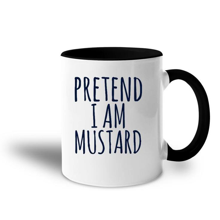 Mustard Ketchup Lazy Easy Funny Halloween Costume Matching Accent Mug