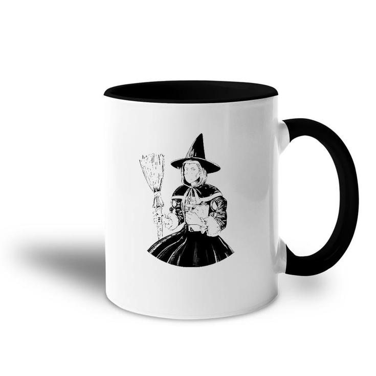 Old World Witch New World Problems Accent Mug