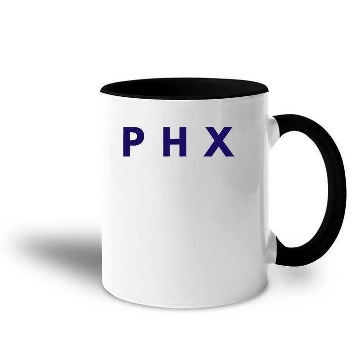 Phoenix Az Fans Latitude & Longitude Phx Basketball Accent Mug