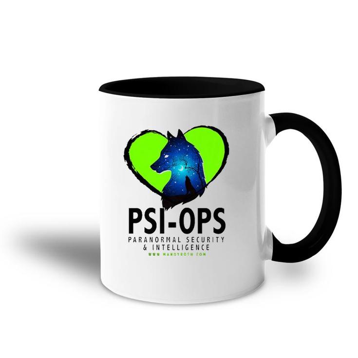 Psi Ops Paranormal Security And Intelligence Accent Mug