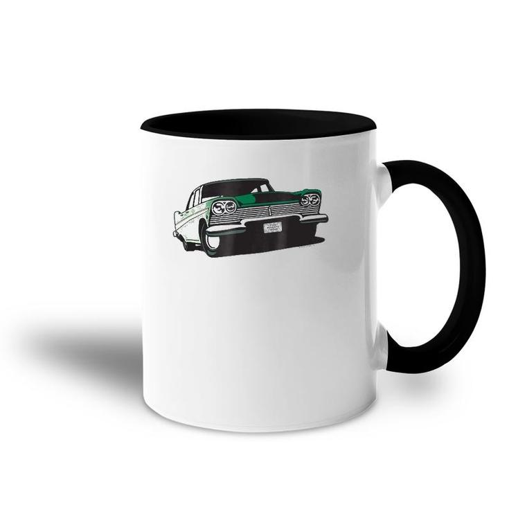 Retro Car Graphic Vintage Accent Mug