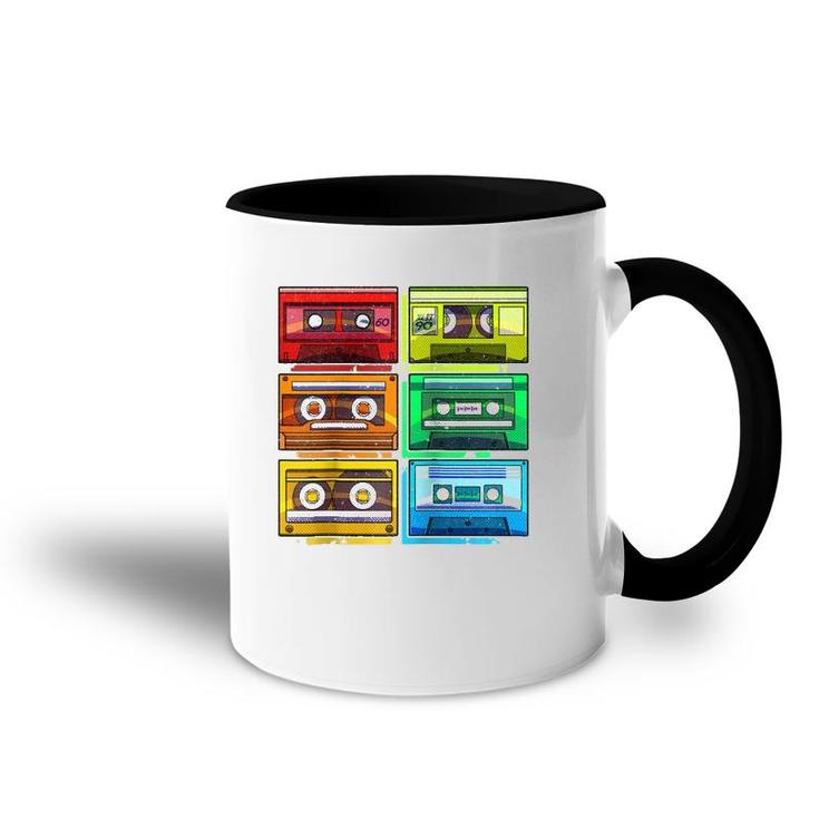 Retro Lgbt Audio Cassette Music Tape 80S 90S Collector  Accent Mug