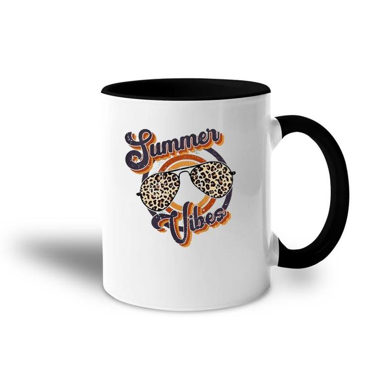 Retro Summer Vibes  Accent Mug