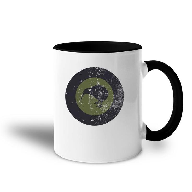 Rnzaf Roundel Subdued Distressed Gift Accent Mug