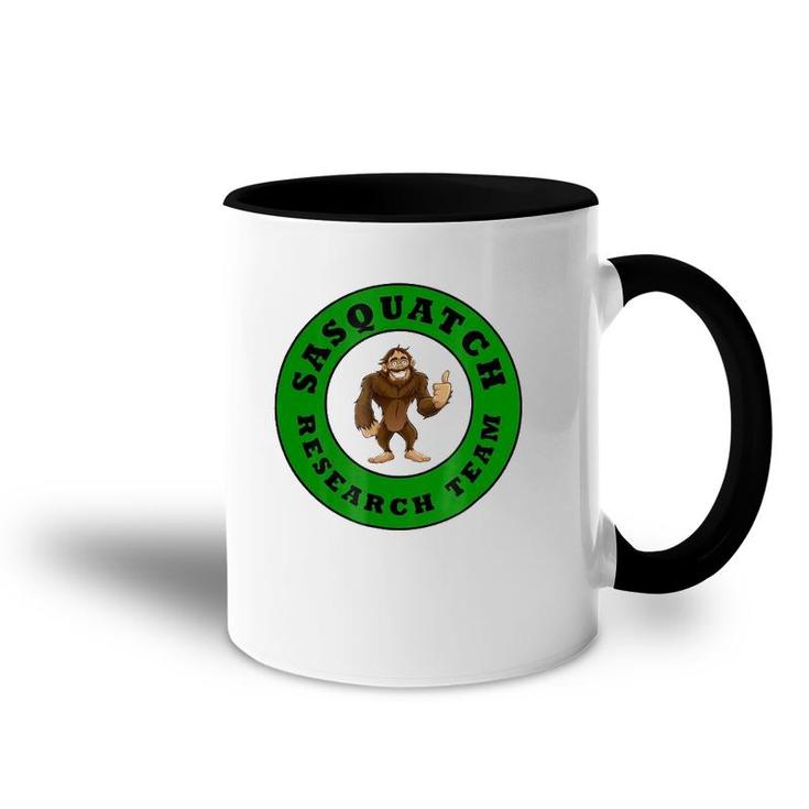 Sasquatch Research Team Bigfoot Accent Mug