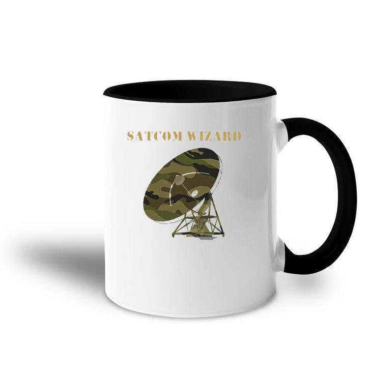 Satcom Wizard Satellite Communications Satcom Accent Mug