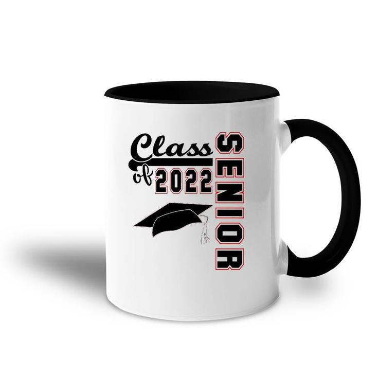 Senior Class Of 2022 Graduation Design For The Graduate Accent Mug
