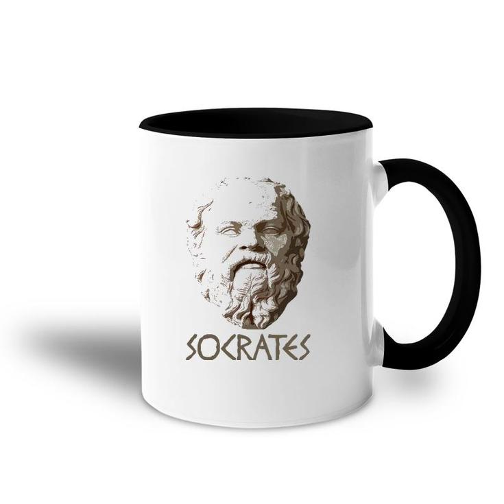 Socrates Greek Philosophy Philosopher Greece Tee Accent Mug